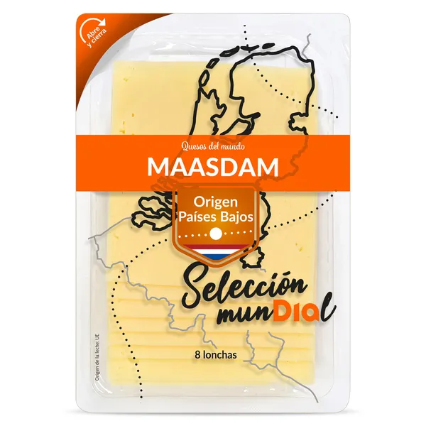 Queso maasdam Dia Selección Mundial 160 g