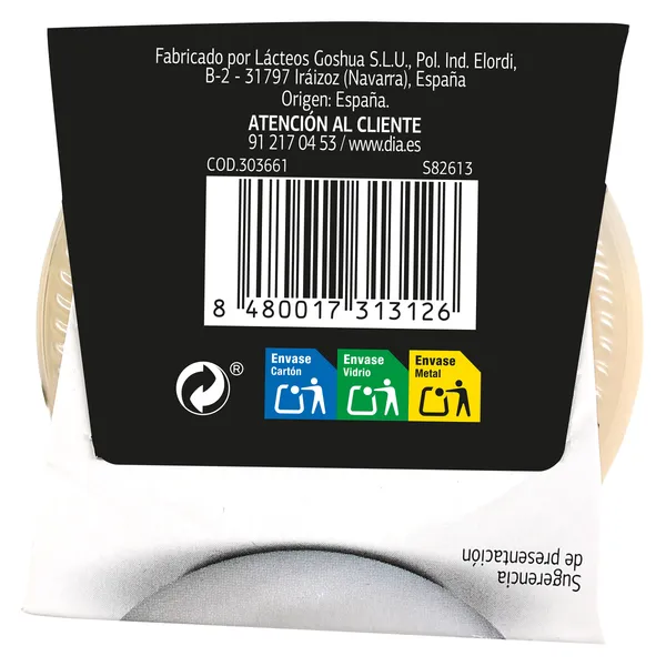 Natillas al huevo con manzana caramelizada Caprichoso Dia vaso 125 g 4
