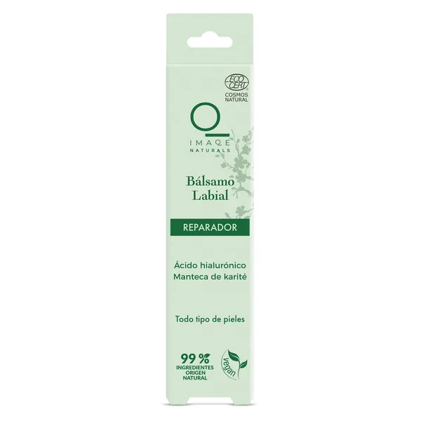 Bálsamo labial reparador natural con ácido hialurónico y manteca de karité ecocert Imaqe de Dia tubo 15 ml 2