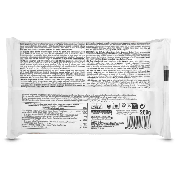 Rosquillas de azúcar El cateto bolsa 260 g 2