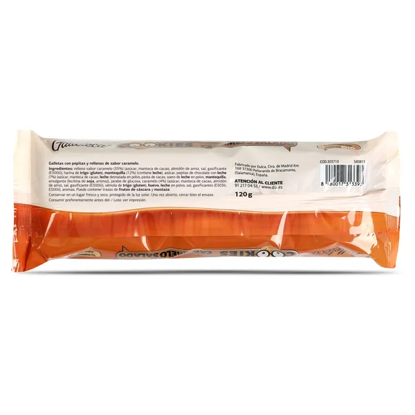 Galletas rellenas de caramelo salado Galleteca de Dia 120 g 3