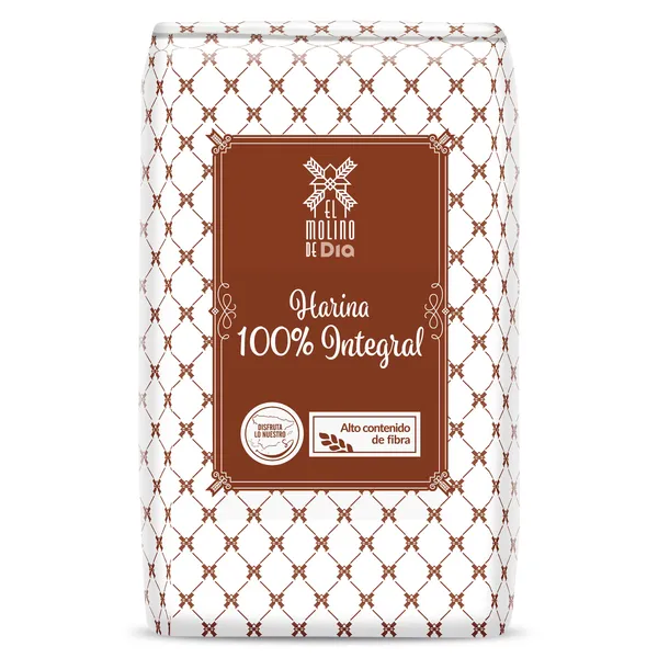 Harina de trigo integral El Molino de Dia 1 Kg 2