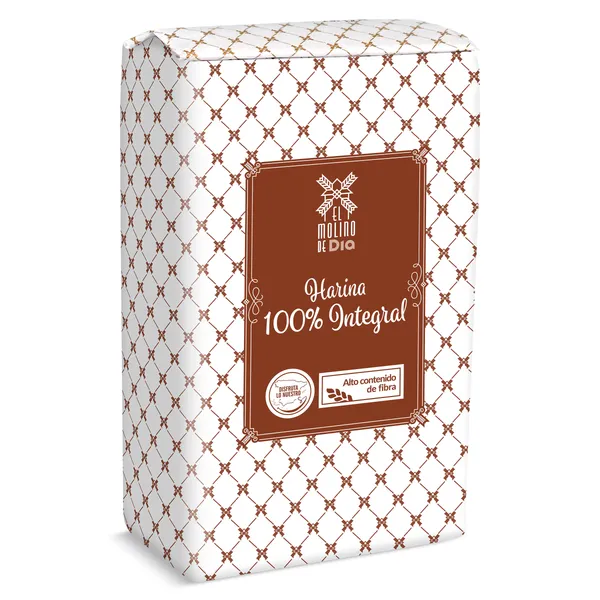 Harina de trigo integral El Molino de Dia 1 Kg 3