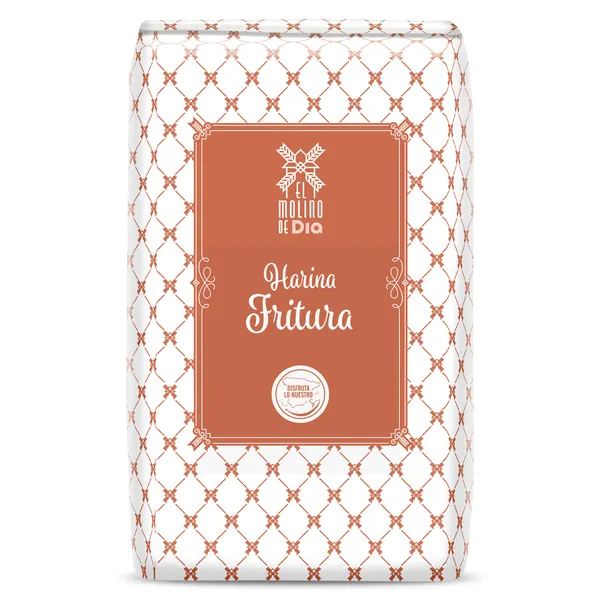 Harina de trigo especial frituras El molino de Dia paquete 1 Kg 2