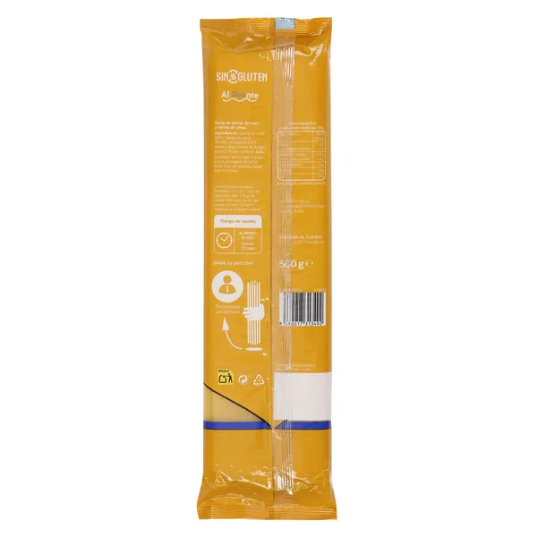 Espaguetis sin gluten Dia Al Diante 500 g 4
