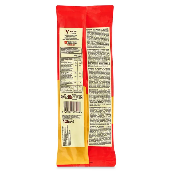 Chapelas extracao Dulcesol bolsa 126 g 2