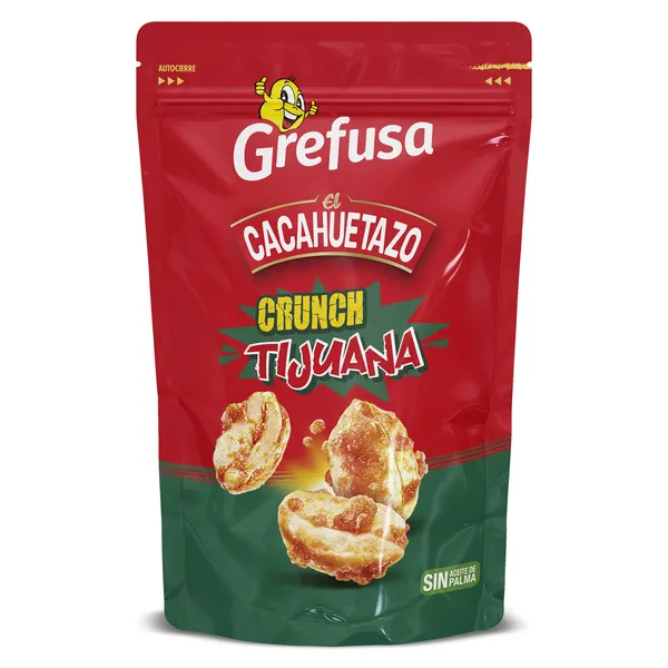 Cacahuetazo crunch tijuana Grefusa bolsa 110 g
