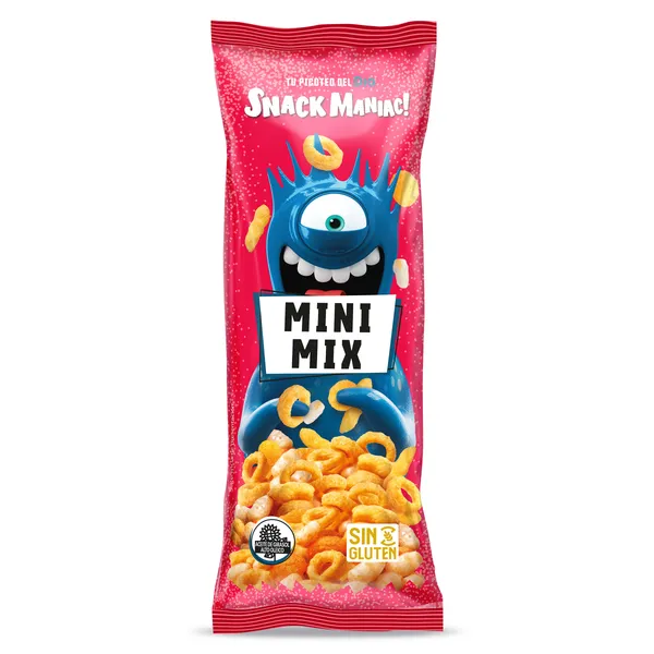 Mini surtido de aperitivos Snack Maniac de Dia bolsa 34 g