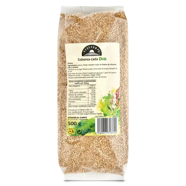 Quinoa Dia Vegecampo 500 g 2