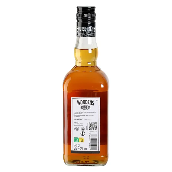 Whisky bourbon Wordens 70 cl 2
