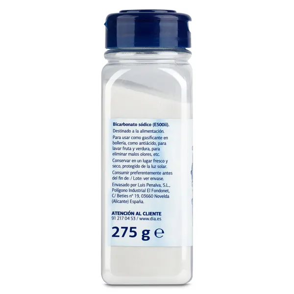 Bicarbonato sódico Dia 275 g 3