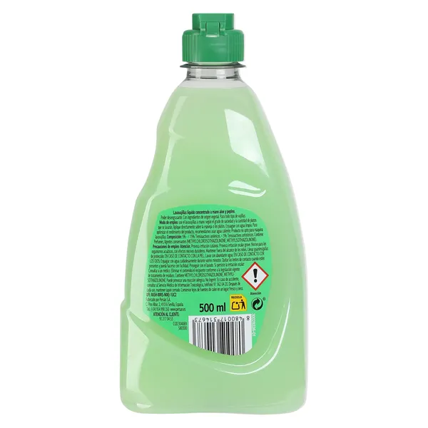 Lavavajillas aloe y pepino Dia Super Paco 500 ml 3