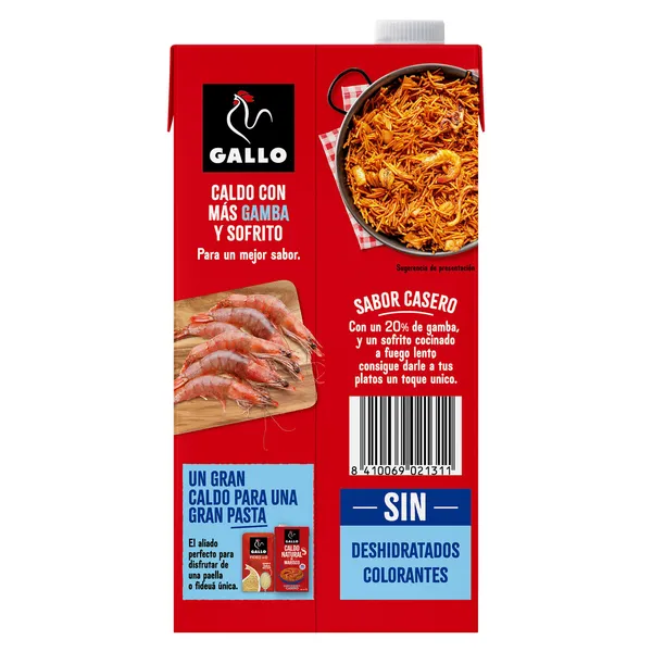 Caldo de marisco Gallo brik 1 l 4