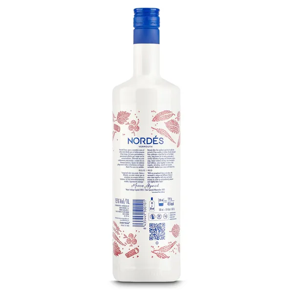 Vermouth rojo Nordes botella 1 L 2