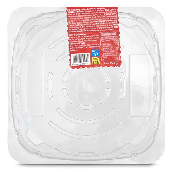Tarta red velvet congelada San Martín bandeja 625 g 4