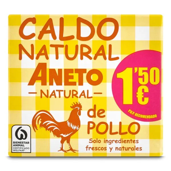 Caldo de pollo Aneto 500 ml 2