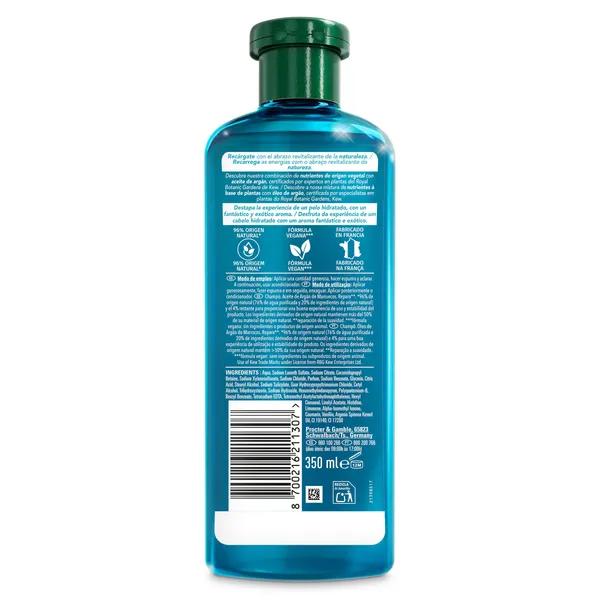 Champú repara con aceite de argán Herbal Essences 350 ml 3