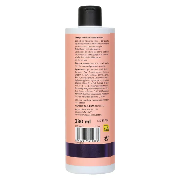 Champú con extracto cebolla fortificante Dia Imaqe 380 ml 3