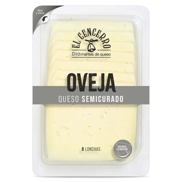 Queso semicurado de oveja El Cencerro de Dia 160 g