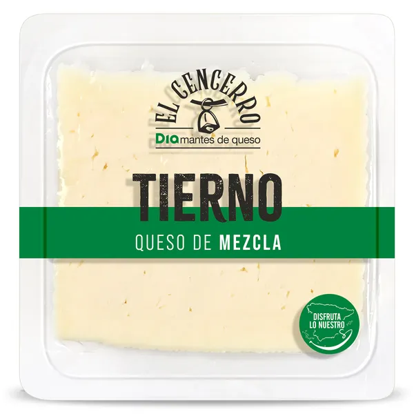 Queso tierno mezcla Dia El Cencerro 250 g 2