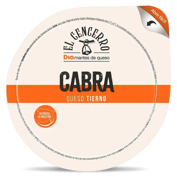 Queso mini tierno de cabra Dia El Cencerro 520 g 2