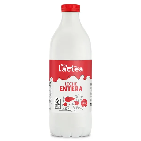 Leche entera Dia Láctea pack 6 x 1.5 L 2