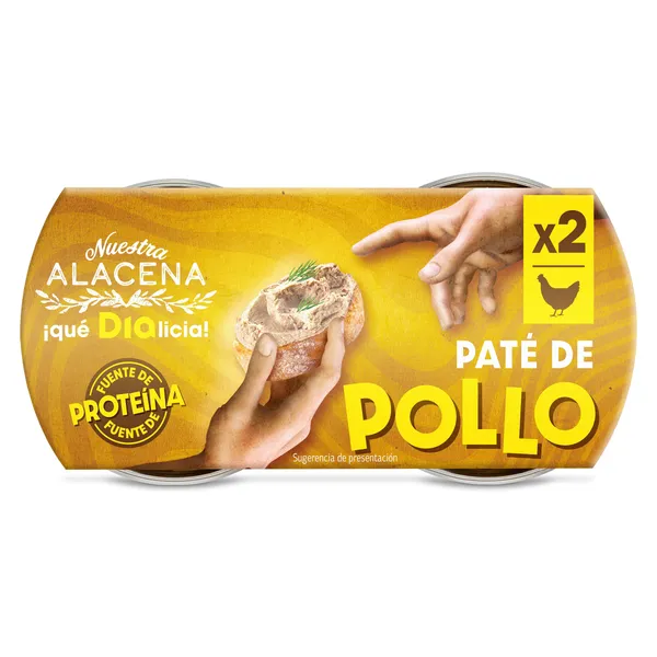 Paté de pollo Dia Nuestra Alacena 2 x 78 g 2