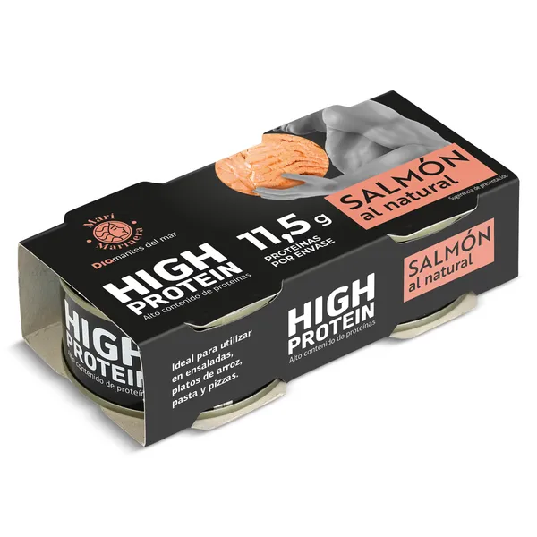 Salmón al natural alto en proteínas Dia mari marinera 2 x 50 g Dia Mari Marinera 2 x 50 g 3