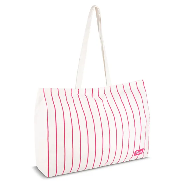 Bolsa de algodón rosa Dia 4