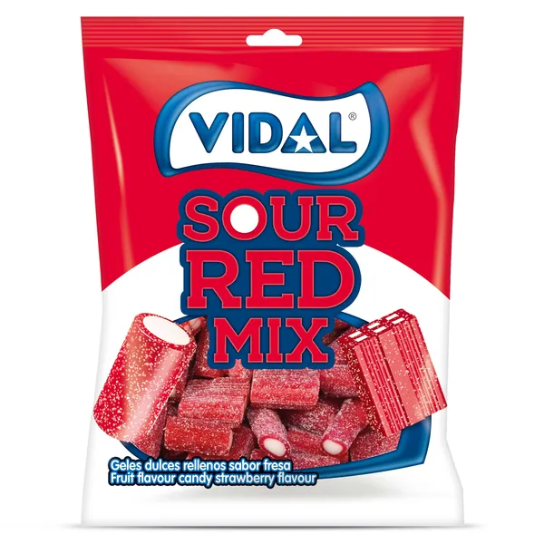 Golosinas surtido regaliz pica Vidal bolsa 90 g