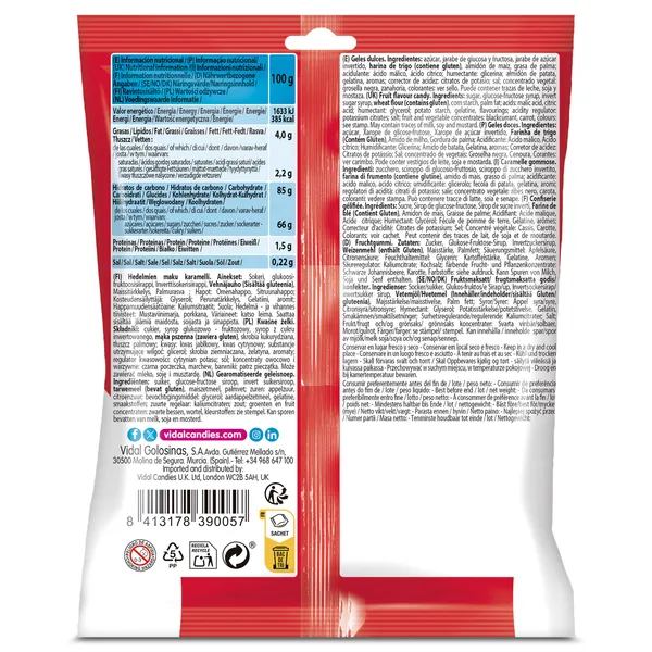 Golosinas surtido regaliz pica Vidal bolsa 90 g 2