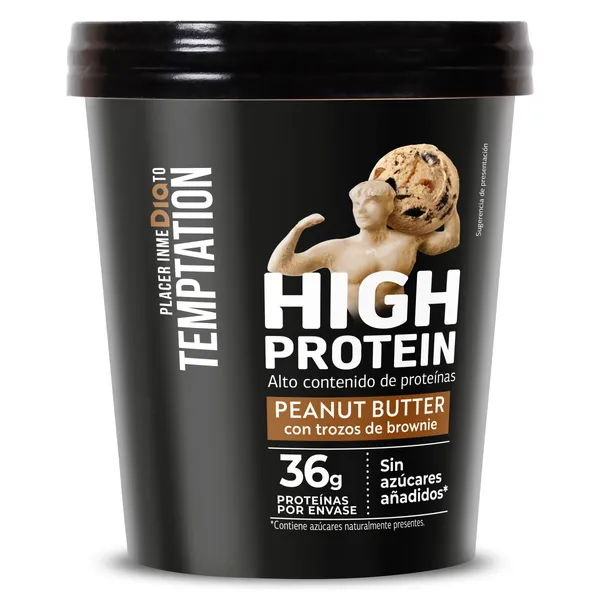Tarrina de cacahuete alto en proteínas Dia Temptation 350 g 3