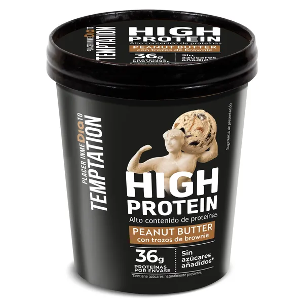 Tarrina de cacahuete alto en proteínas Dia Temptation 350 g 4