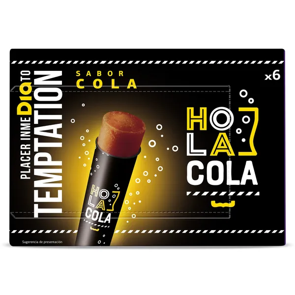 Polos sabor Hola Cola Dia Temptation 6 x 112 g 2