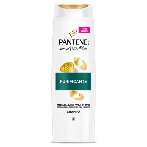 Champú purificante Pantene 325 ml 2