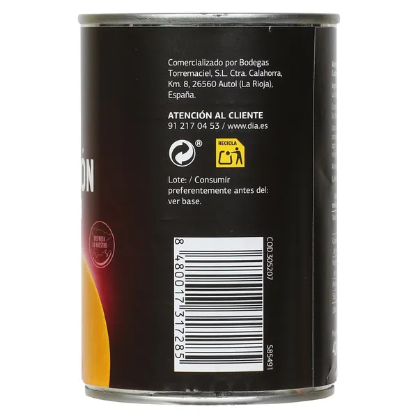 Melocotón en almíbar Dia Fruticampo 240 g 4