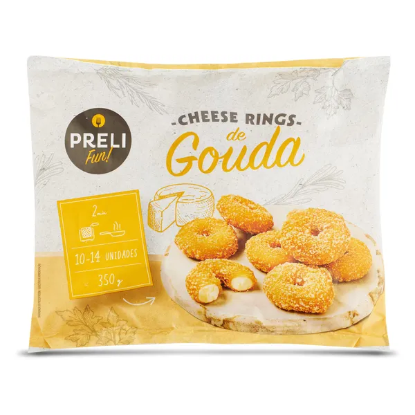 Aros de queso gouda Preli 350 g 2
