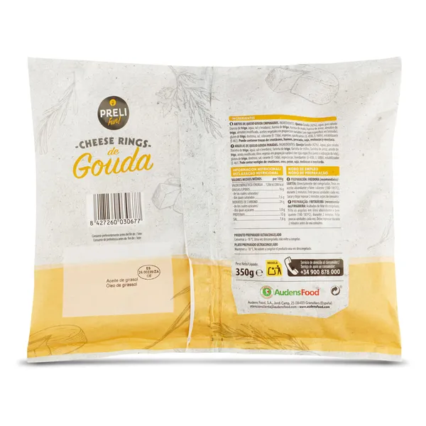 Aros de queso gouda Preli 350 g 3