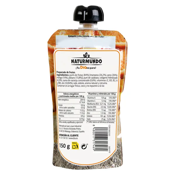 Smoothie belleza Dia Naturmundo 150 ml 2