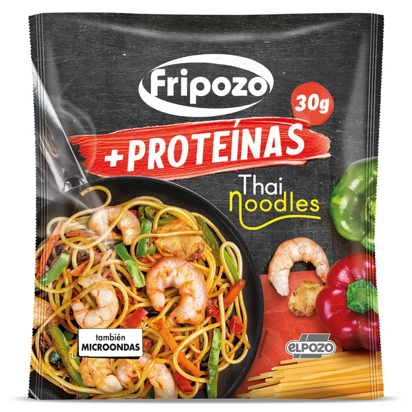 Thai noodles + proteínas Fripozo bolsa 320 g