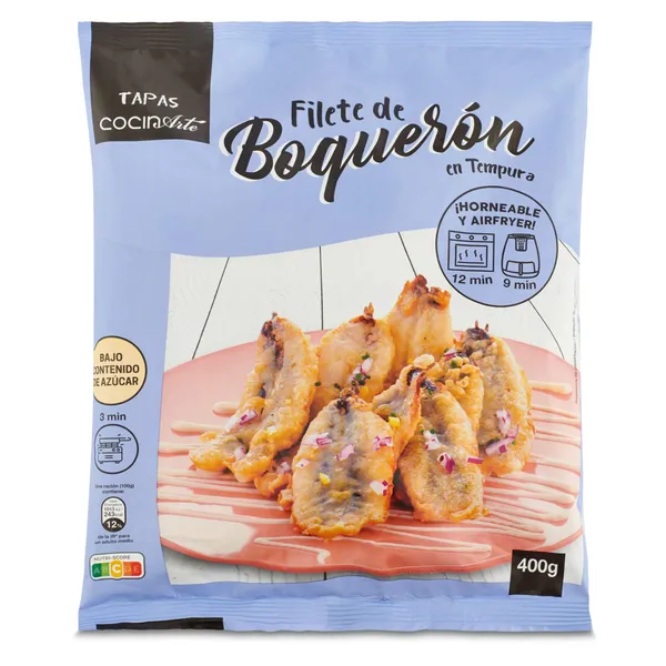 Boquerones en tempura Cocinarte 400 g 2