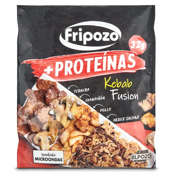 Kebab fusión con arroz y verduras Fripozo 320 g 2