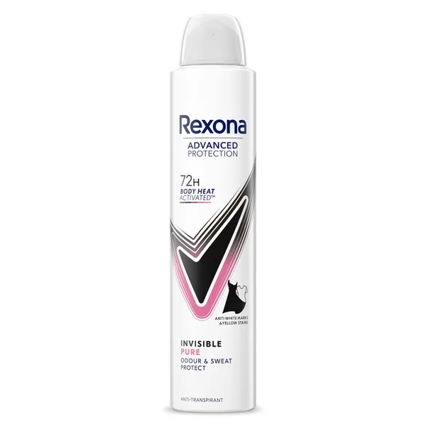 Desodorante invisible pure Rexona 200 ml 2