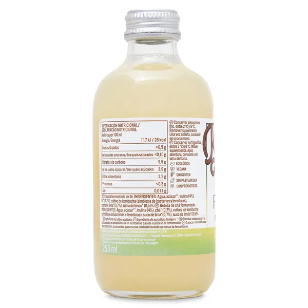Kombucha fibra Komvida 250 ml 3