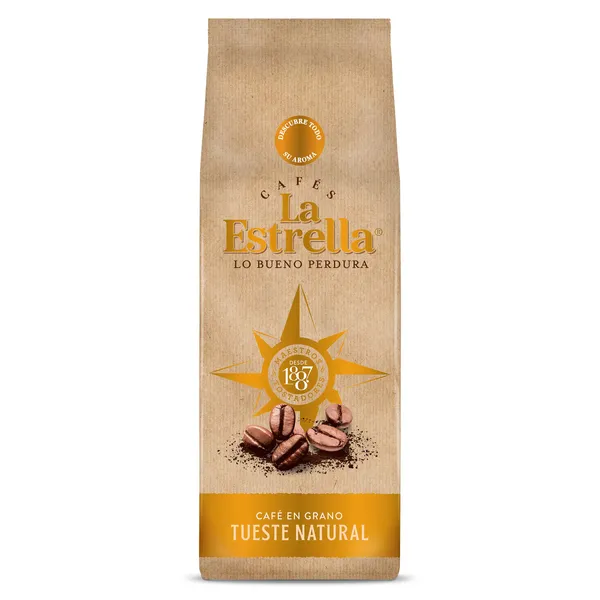 Café en grano natural La estrella 500 g 2