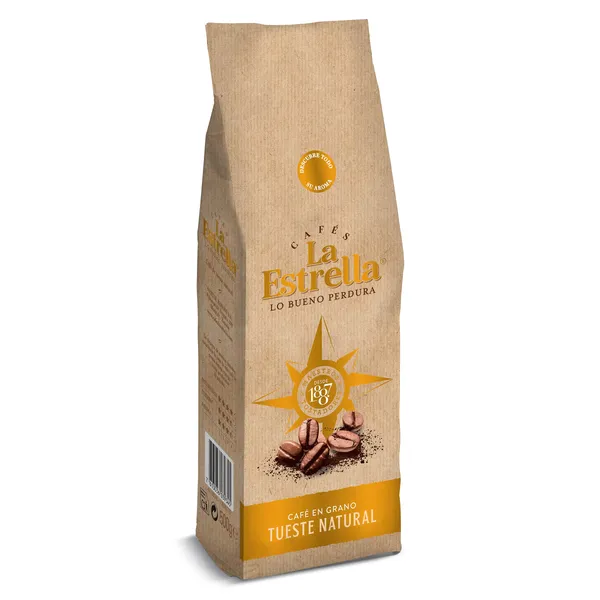 Café en grano natural La estrella 500 g