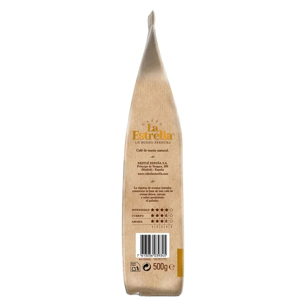 Café en grano natural La estrella 500 g 3