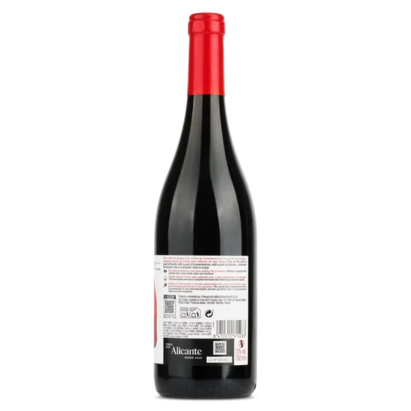 Vino tinto monastrell Con un par botella 75 cl 2