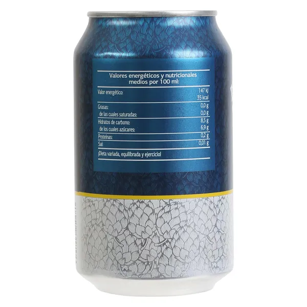Cerveza radler sin alcohol Dia Ramblers pack 12 x 33 cl 4