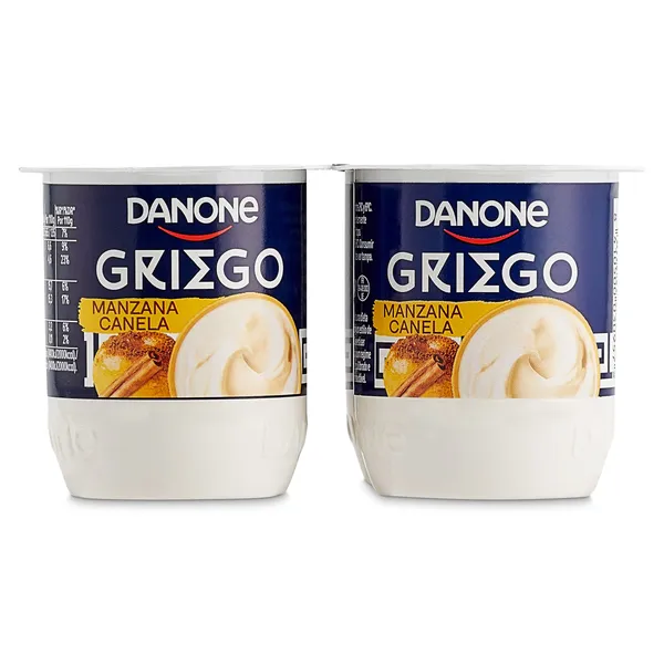 Yogur griego sabor manzana y canela pack 4 x 120 g 2